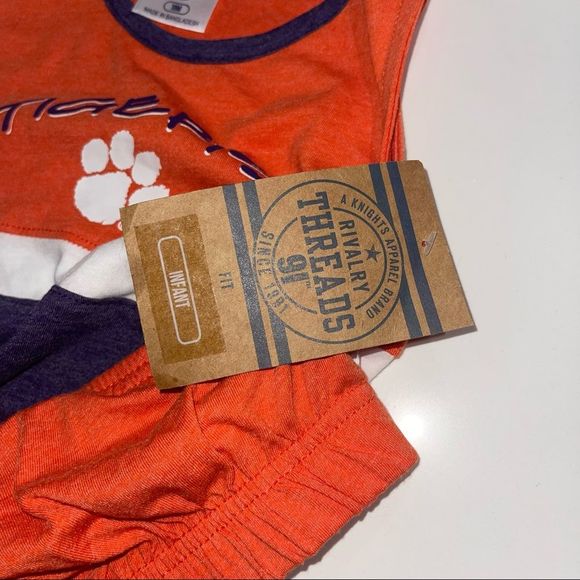 Clemson Tigers Dress with Diaper Cover - 18 mths - Picture 5 of 7